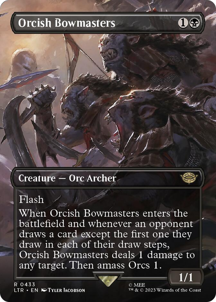Orcish Bowmasters (LTR-433) - The Lord of the Rings: Tales of Middle-earth (Borderless)