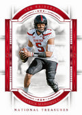 2024 Panini National Treasures Collegiate Football Hobby 4 Box Case