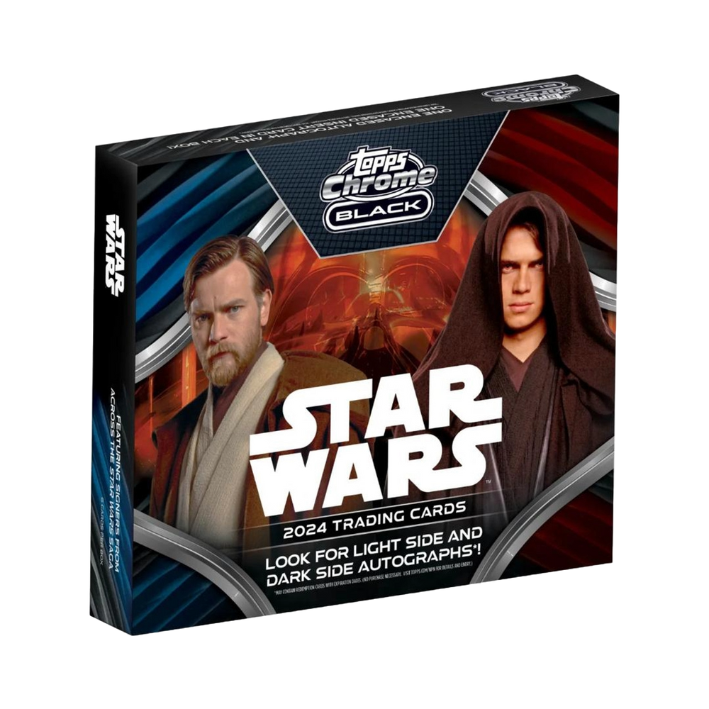 2024 Topps Star Wars Chrome Black Hobby Box