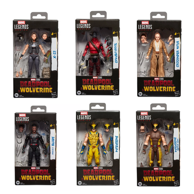 Marvel Legends Series - Deadpool & Wolverine – Wave 2 - Complete Set of 6