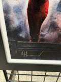 "Delektra" Daredevil & Elektra Giclee on Canvas by Adi Granov - Signed & Remarked by Adi Granov