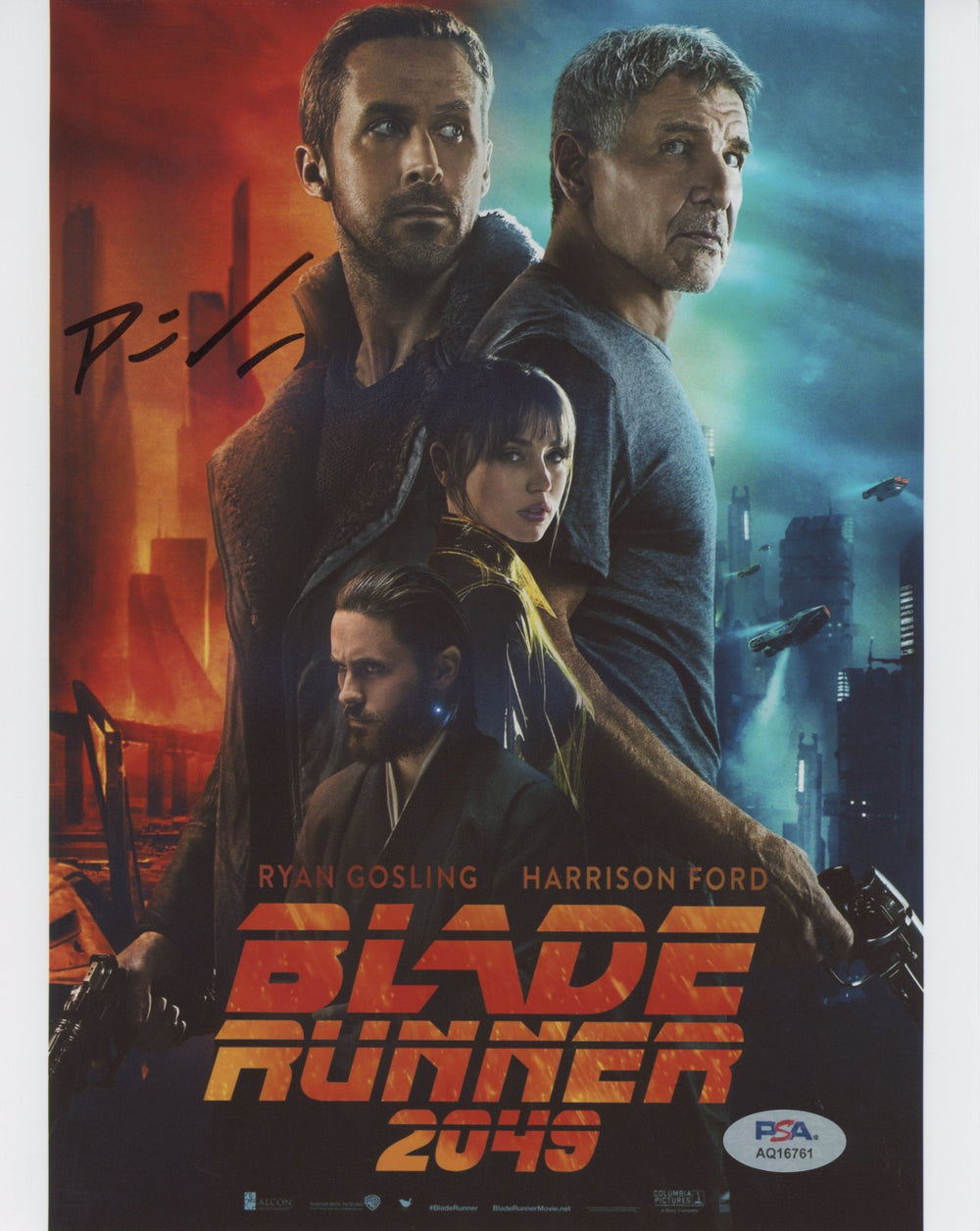 Denis Villeneuve Blade Runner 2049 Authentic Signed 8x10 Photo PSA/DNA #AQ16761