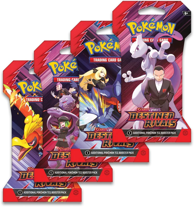 Pokemon Scarlet & Violet Destined Rivals Sleeved Booster Pack (24 Pack Bundle)