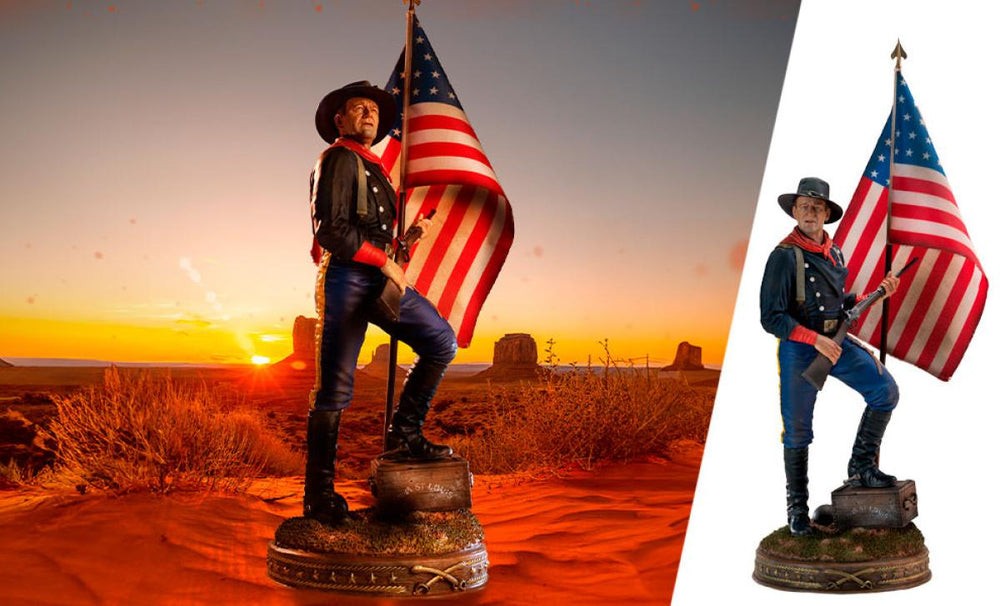 Infinite Statue John Wayne (Civil War 1863) Statue