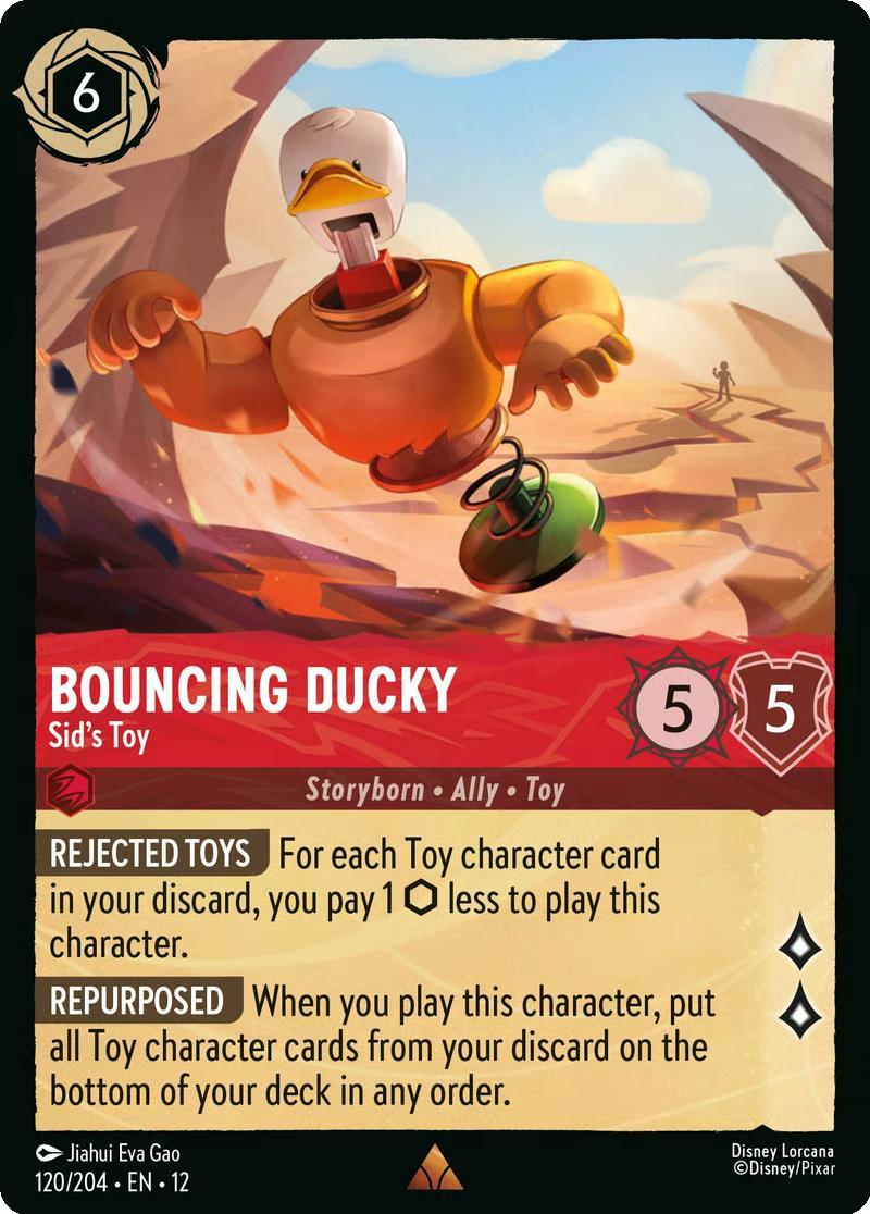 Bouncing Ducky - Sid's Toy - 120/204 [Wilds Unknown] [Non-Foil]