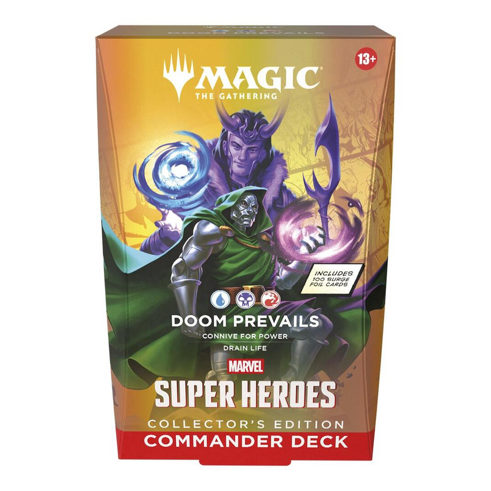Magic the Gathering: Universes Beyond Marvel Super Heroes Commander Collector Deck - Doom Prevails
