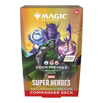 Magic the Gathering: Universes Beyond Marvel Super Heroes Commander Collector Deck - Doom Prevails