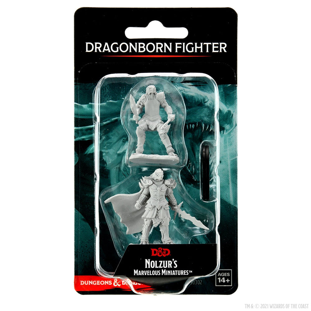 Dungeons & Dragons Nolzur's Marvelous Unpainted Miniatures: Dragonborn Fighter Female