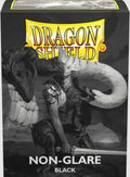 Dragon Shield Non-Glare Matte Sleeves - Standard Size - 100ct - Black V2