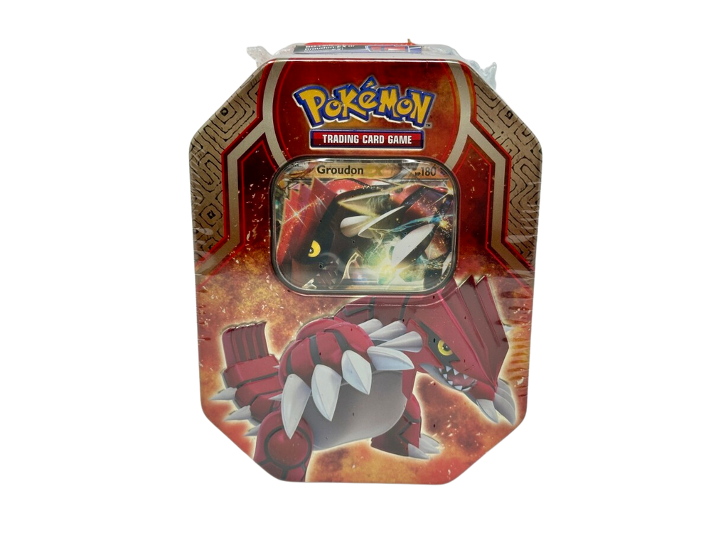 2015 Hoenn Groudon EX Tin