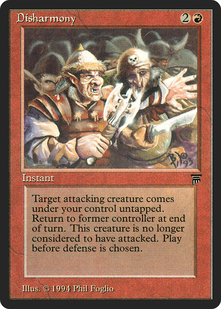 Disharmony (LEG-142) - Legends