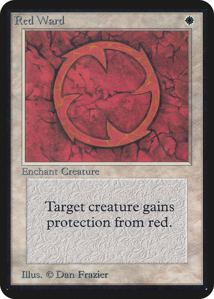 Red Ward (LEA-033) - Limited Edition Alpha