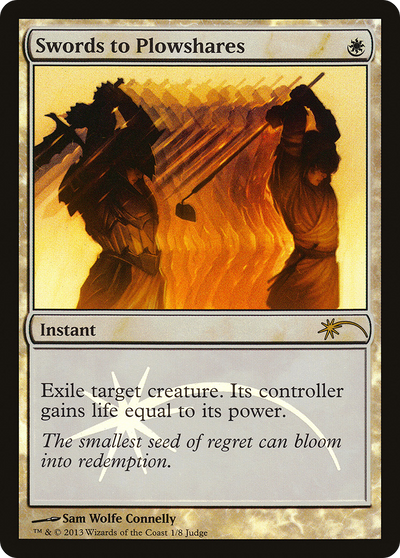 Swords to Plowshares (JDG-001) - Judge Gift Cards 2013 Foil