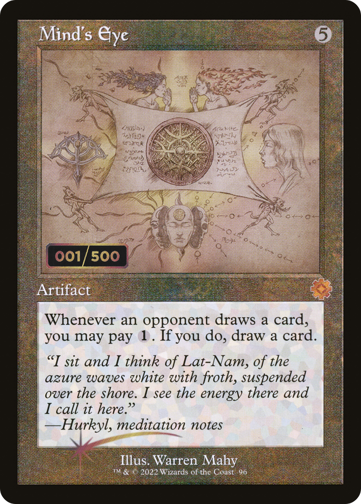 Mind's Eye (BRR-96Z) - The Brothers' War Retro Artifacts Foil