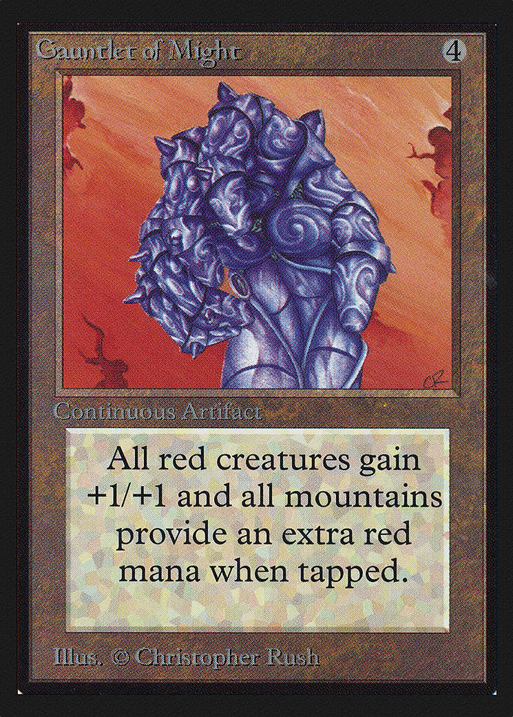 Gauntlet of Might (IED-245) - Intl. Collectors' Edition