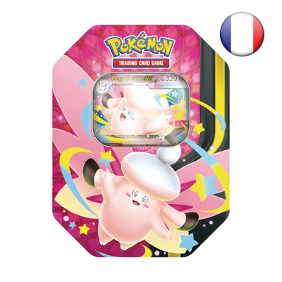 Pokémon TCG: Moonlit Tin - Mega Clefable ex - French