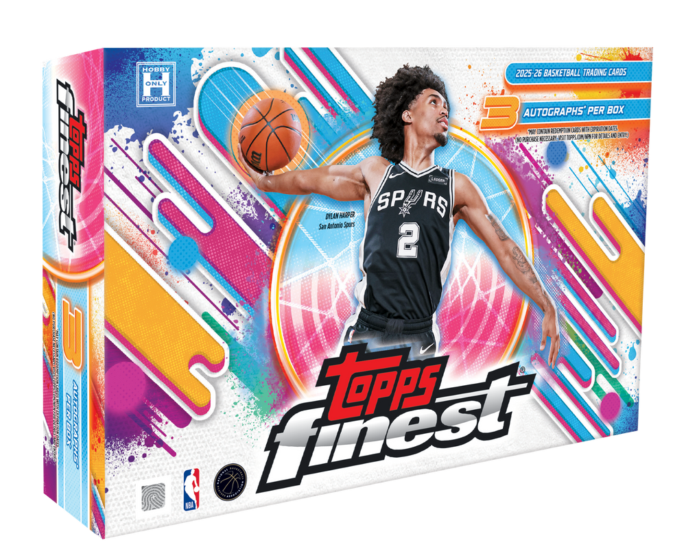 2025/26 Topps Finest Basketball Breaker's Delight Box