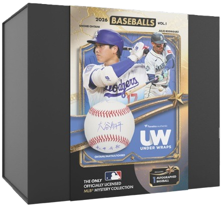 2026 Under Wraps MLB Baseballs Vol. 1