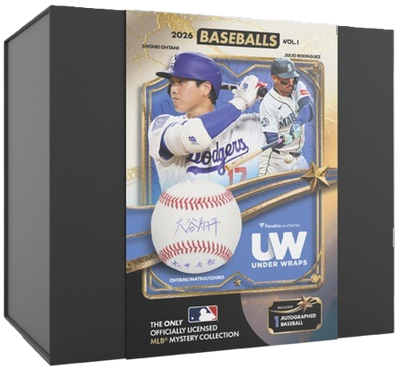 2026 Under Wraps MLB Baseballs Vol. 1