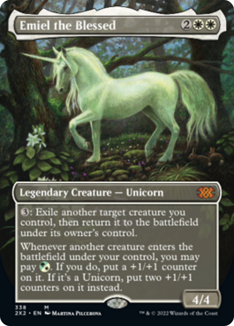 Emiel the Blessed (2X2-338) - Double Masters 2022 (Borderless)