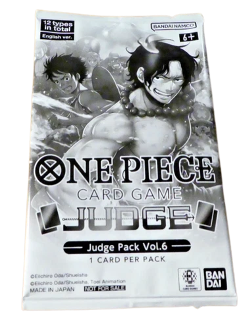 Judge Pack vol.6 1 card Ace & Luffy Art