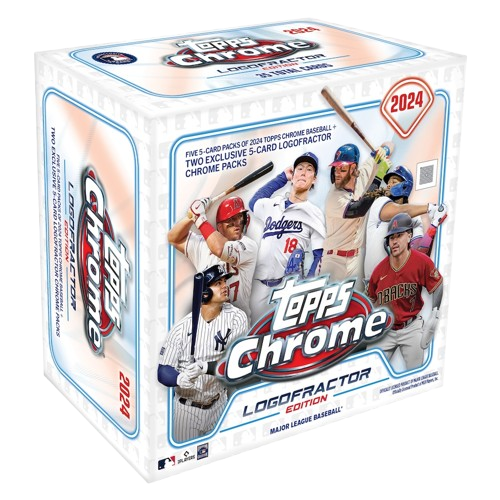 2024 Topps Chrome Baseball Logofractor Edition Box