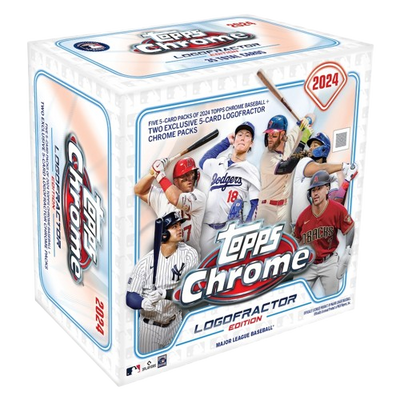 2024 Topps Chrome Baseball Logofractor Edition Box