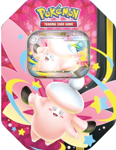 Mega Clefable EX Tin