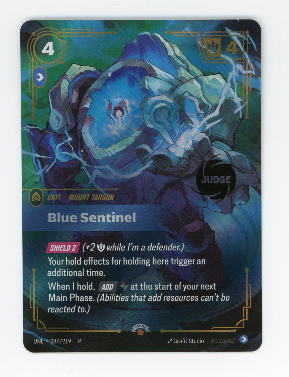 Blue Sentinel — Foil — ID 17650