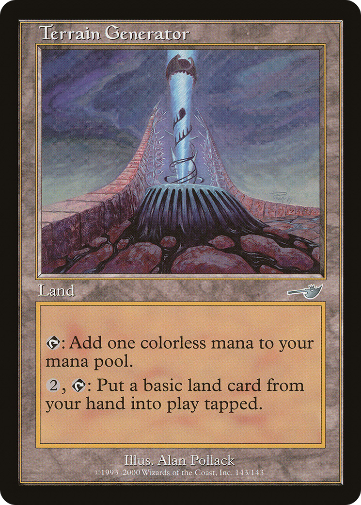 Terrain Generator (NMS-143) - Nemesis Foil