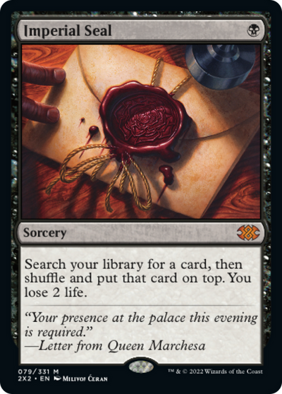 Imperial Seal (2X2-079) - Double Masters 2022 Foil