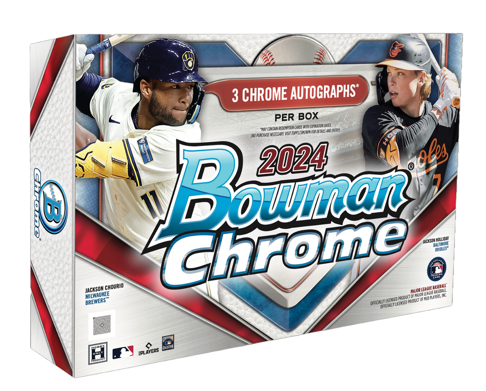 2024 Bowman Chrome Baseball HTA Choice 12 Box Case