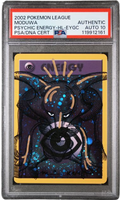 PSA AUTO 10 MODUWA ALAKAZAM PSYCHIC ENERGY-HOLO