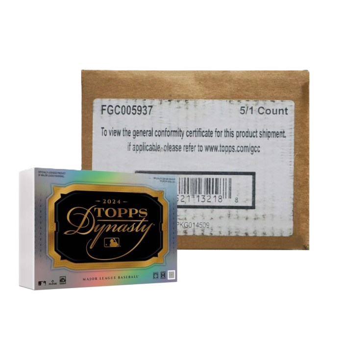 2024 Topps Dynasty Baseball Hobby 5 Box Case