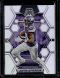 2023 Panini Mosaic Justin Jefferson #152 Silver Prizm