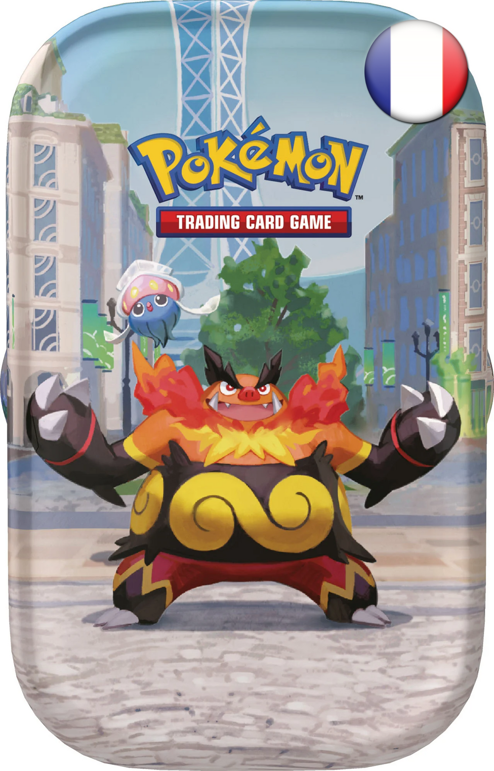 Pokémon TCG: Mega Evolution - Lumiose City - Mini Tin - Emboar - French