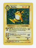 Raichu — Rare|Shadowless|Holo — ID 16487