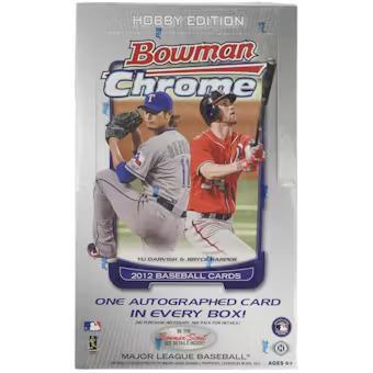 2012 Bowman  Chrome Hobby