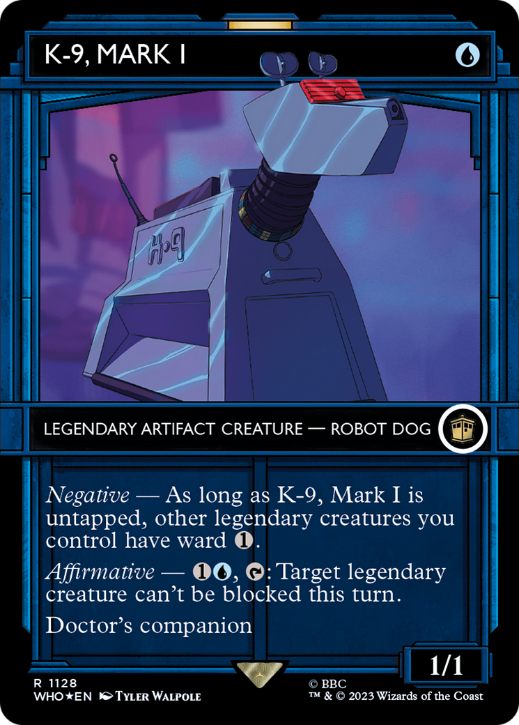 K-9, Mark I (WHO-1128) - Doctor Who: (Showcase) (Borderless) Foil