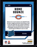 2024 Panini Donruss Rome Odunze #309 Rated Rookie Red Pandora