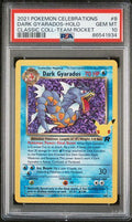 2021 POKEMON CELEBRATIONS CLASSIC COLLECTION #8 DARK GYARADOS-HOLO CLASSIC COLL-TEAM ROCKET PSA 10