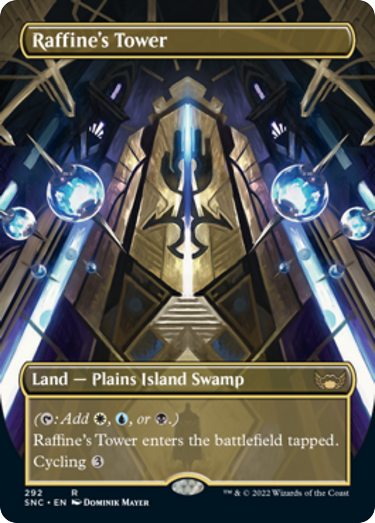 Raffine's Tower (SNC-292) - Streets of New Capenna (Borderless) Foil