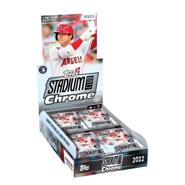 2022 Topps Stadium Club Chrome Baseball Hobby Box