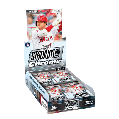2022 Topps Stadium Club Chrome Baseball Hobby Box