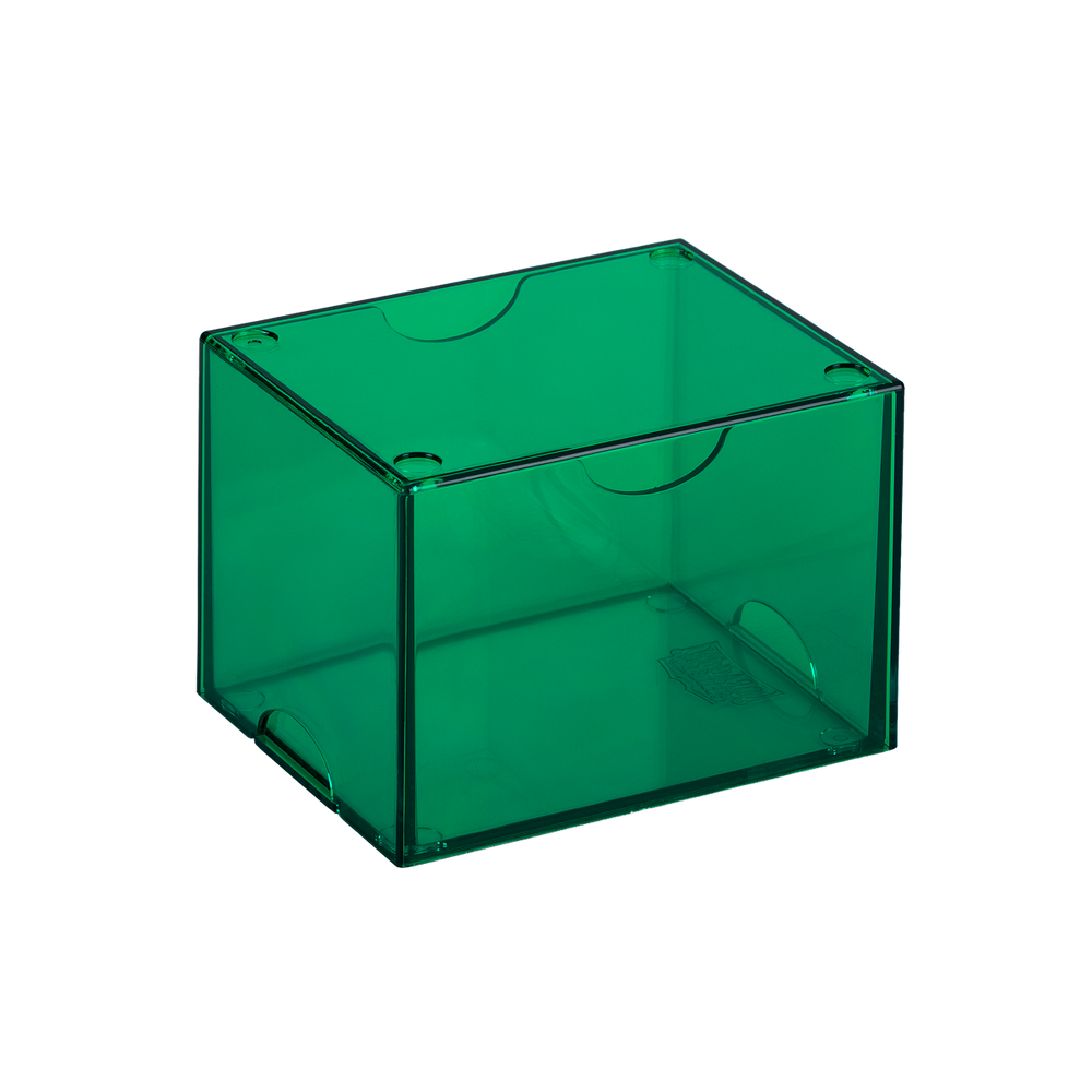 Dragon Shield Strongbox Deck Case - 100+ - Clear Green