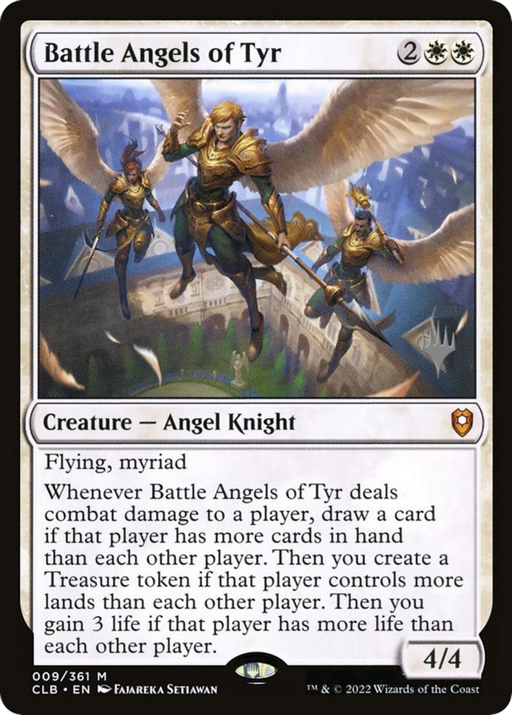 Battle Angels of Tyr (PPLCI-009) - Battle for Baldur's Gate Promos Foil