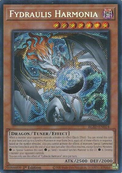 Fydraulis Harmonia - BLZD-EN024 - Secret Rare - 1st Edition