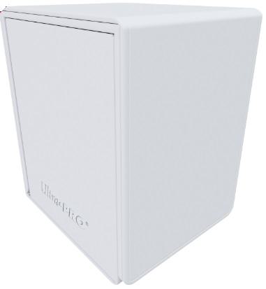 Ultra Pro Alcove Flip Deck Box - 100+ - Vivid White