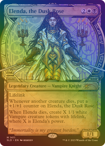 Elenda, the Dusk Rose (SLD-1411â˜…) - Secret Lair Drop: (Showcase) Foil
