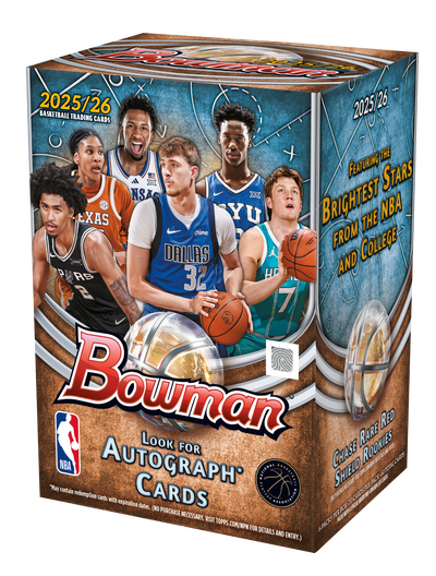 2025/26 Bowman Basketball Blaster Box